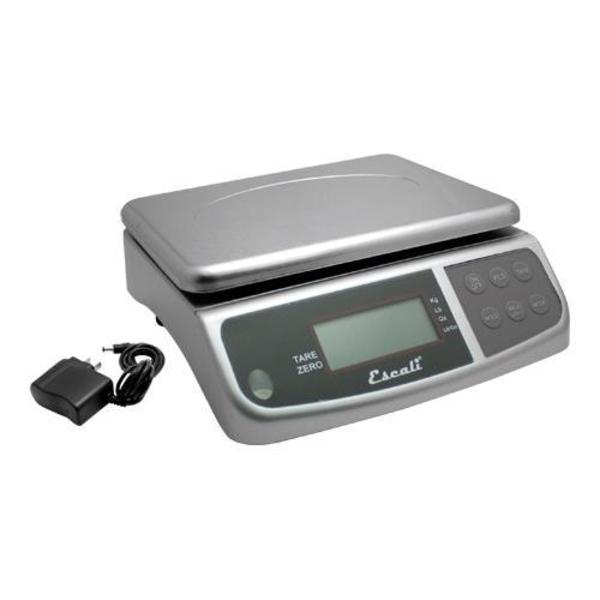 Escali 66 lb x .2 oz Digital Portion Scale With AC Adapter M6630